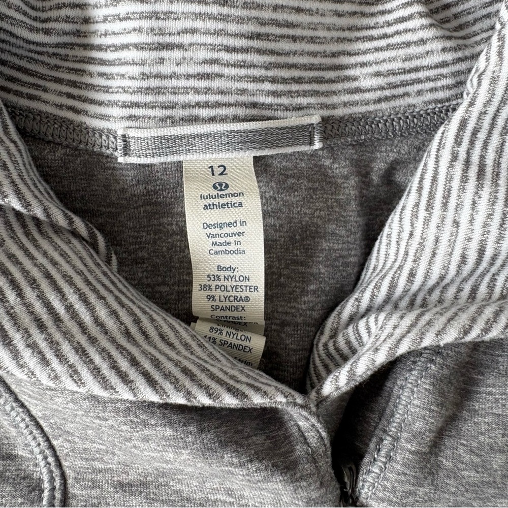 lululemon athletica Gray Long Sleeve Top - Picture 4 of 7